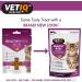 VetIQ HealthyBites Nutri-Booster Cat Treats 8x 65g Cat Supplements Packed with Vitamins Minerals & Amino Acids Immune System Support High Meat Content Omega-3 Cat & Kitten Health - Buy Online on GoSupps.com