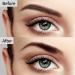 Molain 4D Hair-like Temporary Eyebrow Tattoos Stickers - 6 Sheets, Waterproof & Long-lasting Eyebrow Colors - Realistic Transfers for Grooming & Shaping - High Arch Style in Brown - Buy Online on GoSupps.com