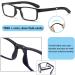LUFF Foldable Reading Glasses for Men & Women | Anti Blue Light 3.0X | International Shipping Available - Buy Online on GoSupps.com