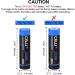 3.7V 18650 Rechargeable Battery 3200mAh - High Capacity Flat Top Batteries for Flashlights & Headlamps (2 Pack) - International Shipping Available - Buy Online on GoSupps.com