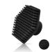 Silicone Face Scrubber  New Upgrade Gentle Rubber Face Scrubber Exfoliator  Sud Scrub for Cleansing and Exfoliating Can Removes Dead & Dry Skin  Silicone Face Scrubber for Men and Women (Black)