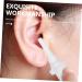 KOMBIUDA 10pcs Disposable Ear Washer Tips for Ear Cleaning Safe Material - Buy Online on GoSupps.com