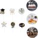 Abaodam 24pcs 2022 Cake Inserts Congrats Graduation Cake Pick Grad Party Supplies Graduation Cupcake Stick Cupcake Dessert Toppers Graduation Dessert Toppers Doctoral Hat Paper Fruit Props - Buy Online on GoSupps.com