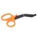 First Aid Scissors for Medical Nurses First Aid Trauma Scissors Stainless Steel Emergency Military Scissors(Orange)