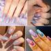 8pcs Giltter Gel Nail Polish Set Holographic for Manicure Semi Permanent Soak Off UV Laser Shining Gel Varnish Nail Art - (Color: LS-8PCS) - Buy Online on GoSupps.com