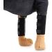 RayMinsin with Reflective Tape Elbow Support Dog Leg Cover Knee Support can Help Treat sprains and Inflammation Caused by Arthritis (1Pair) (Black L) - Buy Online on GoSupps.com