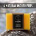 Amphibian Organics Turmeric Soap - All Natural Cleanser for All Skin Types - Gentle Face & Body Wash for Men, Women & Teens - 6 Ingredients - Buy Online on GoSupps.com