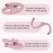 Mosquito Repellent Bracelets for Kids - Reusable Waterproof DEET-Free Wristbands for Toddlers | Natural Bug Insect Repellent Bands (Pink - Buy Online on GoSupps.com