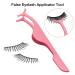 FIBOTY Eyelash Comb & Applicator Tool Set - Silicone Refill Pads, Eyeliner Brushes, Eyebrow & Spoolie Brush - 3Pcs - Buy Online on GoSupps.com