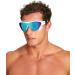 ARENA Unisex The One Mask Mirror Swimming Goggles - NS Blue-White-Black | International Shipping Available - Buy Online on GoSupps.com