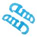 2PC Toe Separators Spacers for Night Use - Bunion Corrector & Toe Straightener - Blue - Buy Online on GoSupps.com