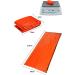 Zmoon Emergency Sleeping Bag 2 Pack - Lightweight Thermal Bivy Sack for Camping & Outdoor Activities - Darkorange - Buy Online on GoSupps.com