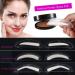 Shop Waterproof Eyebrow Template Set - Perfect Brow Shaping Tools & Stamps (#03) | International Shipping - Buy Online on GoSupps.com
