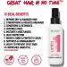 Revlon UniqONE Professional Leave In Conditioner 150ml - Vegan Hair Treatment for Shine & Frizz Control - Lotus Flower Fragrance - For All Hair Types - Buy Online on GoSupps.com