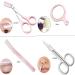 10set Eyebrow Grooming Set Eyebrow Tools Kit Eyelash Curler Eybrow Tweezer Shaper Scissor Earpick Acne Blackhead Neddle Kit - Buy Online on GoSupps.com