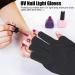 Uv Protection Gloves For Gel Nail Lam Fingerless Gloves Nail Art Skin Nail Care Anti Uv Sun Glove Protect Hands From Uv Harm Sunburn Home Outdoor Use Pink - Buy Online on GoSupps.com