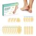 Gel blister bandages hydrocolloid bandages - Welnove 21ct blister cushion - blister bandages for heel toe & foot - blister pads for prevention & recovery - waterproof bandages