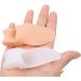 ALINZO Gel Toe Separator - Silicone Bunion Corrector for Women | Toe Straightener & Foot Stretcher | Toe Spacers Reduce Friction & Pain | Flesh Color - Buy Online on GoSupps.com
