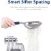 WePet Cat Litter Scoop - Durable Aluminum Alloy Sifter with Long Handle for Large Litter Box - Heavy Duty Poop Sifting Tool in Blue Handle - Buy Online on GoSupps.com