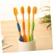 PartyKindom Bamboo Charcoal Toothbrushes - Eco-Friendly Bristle Brushes for Whiter Teeth | International Shipping - Buy Online on GoSupps.com