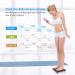 FITINDEX Smart Body Fat Scale - Digital Weight Scale with Smartphone App - BMI, Body Fat, Muscle Mass - 396lbs (Black) - Buy Online on GoSupps.com