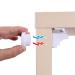 Kidimax Magnetic Cabinet Lock - Invisible Child Safety Lock for Closets & Drawers No Drilling Required - 5 Locks & 1 Key Set - Buy Online on GoSupps.com
