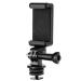 NEEWER Phone Holder / Hot Shoe Mount Adapter Kit Compatible with Action Camera GoPro Hero 11 10 9 8 7 6 5, DJI OSMO Action/Action 2, iPhone13 Pro Max, Samsung, Attaching on DSLR Camera or Ring Light