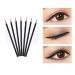 AKOAK 100 Pcs Disposable Eyeliner Brush - Black Handle Fine Applicator for Liquid Eyeliner & Lash Extensions - Buy Online on GoSupps.com