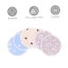Vaguelly Reusable Nursing Pads - 2 Sets of Breastfeeding Essentials | Maternity Breast Pads for Comfortable Feeding | 10x10CM - Buy Online on GoSupps.com