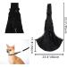 Hand-Free Pet Sling Carrier for Small to Medium Dogs and Cats | Adjustable Shoulder Strap (Black) - Buy Online on GoSupps.com