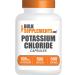 BulkSupplements.com Potassium Chloride Capsules - Potassium Chloride Supplement Salt Substitute - Gluten Free 1 Capsule per Serving 500 Count (Pack of 1)