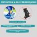 MEDIZED Ankle Brace Stabilizer Lace Up Adjustable Support Stirrup Compression for Running Basketball Volleyball Injury Recovery Sprain Ankle Wrap for Men Women and Children (Medium) M (Pack of 1) - Buy Online on GoSupps.com