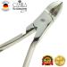Camila Solingen CS12 Professional 4 Fingernail Toenail Nipper/Cutter - Heavy Duty Precision Stainless Steel Blade - Solingen Germany (Silver) - Buy Online on GoSupps.com