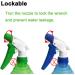 Mister Spray Bottles 16.9oz/500ml - Adjustable Storage Containers for Hair, Plants, and Cleaning - Includes Mini Funnel, Adhesive Hook, and Labels (Blue/Green) - Buy Online on GoSupps.com