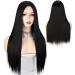 Buy Long Black Straight Wig for Women | Natural Brunett Wigs for Cosplay Costume Party & Halloween | Fast International Shipping - Buy Online on GoSupps.com