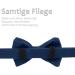 Shop Asvin Velvety Dog Collar - Soft Comfortable & Stylish with Removable Fly | Perfect for Weddings Birthdays & Parties - International Shipping Available - Buy Online on GoSupps.com