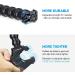 Sametop Jaws Flex Clamp Mount for GoPro and DJI Osmo Action Cameras - Buy Online on GoSupps.com