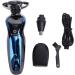 3 in 1 Electric Beard Trimmer & Nose Trimmer | USB Rechargeable Waterproof Grooming Kit - International Shipping Available - Buy Online on GoSupps.com