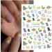 Cute Dinosaur Nail Stickers - 6 Sheets 3D Cartoon Self-Adhesive Nail Decals for Women and Girls - Cute Little Dinosaur Design Nail Sliders for Manicure Decoration - Buy Online on GoSupps.com