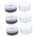 Angoily 6 Pcs Cosmetic Wax Watercolor Paint Face Paint Skin Wax Body Painting Supplies Suite Special Effects 4X4X2CMx3pcs Black Whitex3pcs