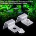 Stainless Steel Aquarium Glass Cover Support - 4 pcs, Anti-Slip, Universal Lid Clips 8mm - Buy Online on GoSupps.com