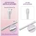 Intimate Rose Vaginal Suppository Applicator - Fits Most Boric Acid Suppositories - Individually Wrapped - Pack of 15 - Buy Online on GoSupps.com