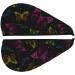 Hair Towel Wrap with Button - Quick Drying Towel Turban for Women | Butterfly Design - Buy Online on GoSupps.com