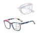 Lightweight Fold Blue Light Blocking Reading Glasses for Women Men Progressive Multifocus Computer Readers(Couleur:Blue Grandeur:2.5x)