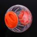 YOUTHINK Hamster Ball 12cm Plastic Pet Rodent Mice Gerbil Jogging Ball Hamster Toy (Orange) Transparent - Buy Online on GoSupps.com