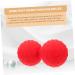 Buy Tovinanna Yoga Massage Ball - Portable Foot Massager & Fitness Device | Red Double Ball | International Shipping - Buy Online on GoSupps.com