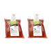Health Guard 69044 Foaming Luxury Hand Soap 4/1000 mL Refill Bags Pink with Tropical Fragrance (Pack of 2)