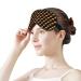Adjustable Croissant Sleep Mask for Women | Comfortable Eye Shades with Elastic Strap - Perfect for Travel & Relaxation - Buy Online on GoSupps.com
