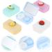 HOMSFOU 5 PCS Cute Travel Contact Lens Case with Tweezers - Perfect for International Shipping - Buy Online on GoSupps.com