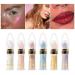 Hocossy Highlighter Powder Stick - 6 Colors Glitter Sparkle for Face Eyes Lips & Body Shimmer | International Shipping Available - Buy Online on GoSupps.com